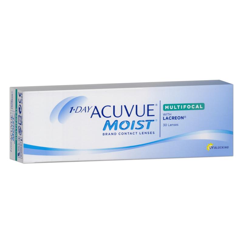 1-Day Acuvue Moist Multifocal | 30 Linsen | Addition MED(MAX ADD+1,75)