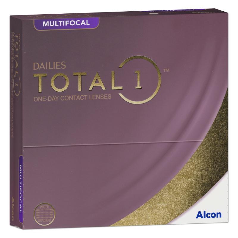 Dailies Total 1 Multifocal | 90 Linsen | Addition LO(MAX ADD+1,25)