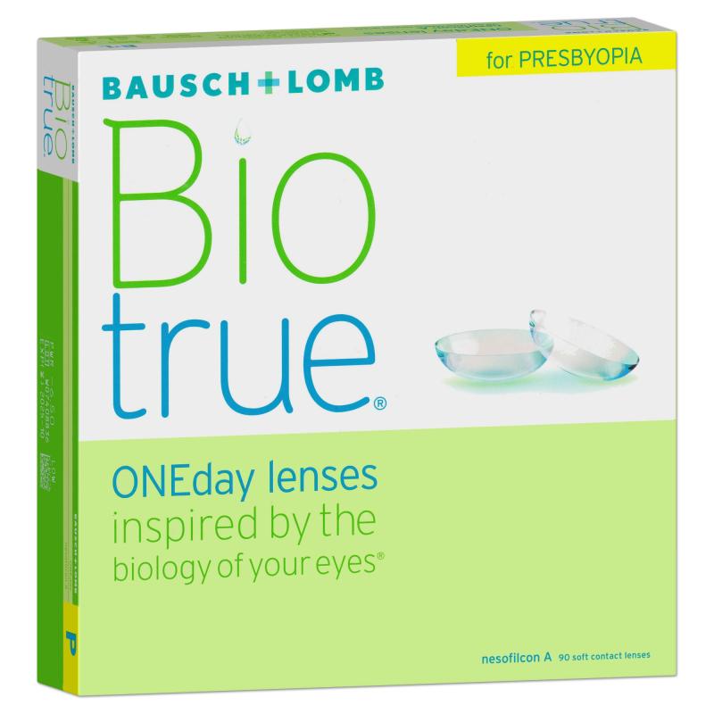Biotrue ONEDay for Presbyopia | 90 Linsen | Addition LOW(+0,75 - +1,50)
