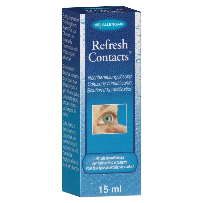 Refresh  Contacts  Flasche