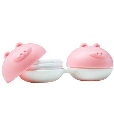 Kontaktlinsenbeh&auml;lter Schwein rosa