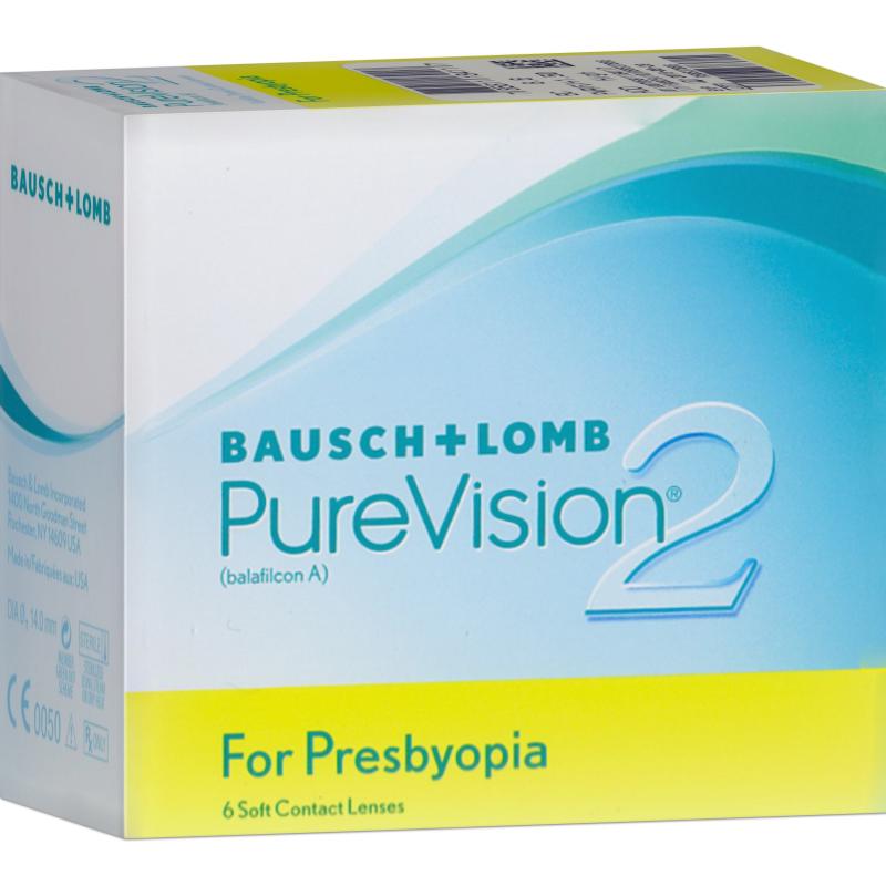 Pure Vision&reg; 2 for Presbyopia | 6 Linsen | Addition HIGH (+1,75_+2,50)