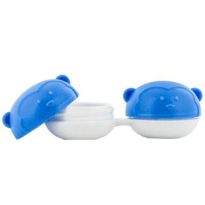 Kontaktlinsenbeh&auml;lter Affe blau